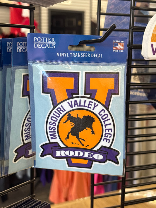 Missouri Valley College Rodeo Decal - Viking Athletic Goods