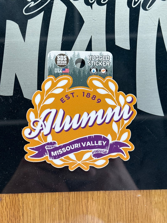 Missouri Valley College Alumni Spirit Sticker - Viking Athletic Goods