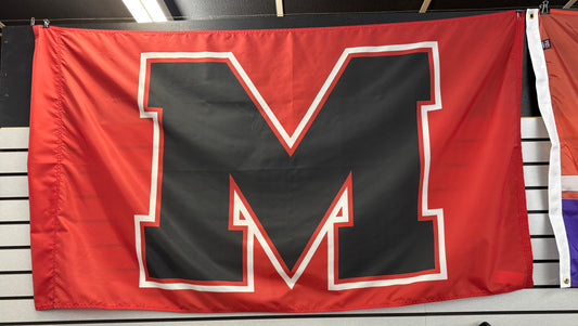 Marshall High School Flag – 3'x5' or 2'x3' (MHS Spirit Flag) - Viking Athletic Goods