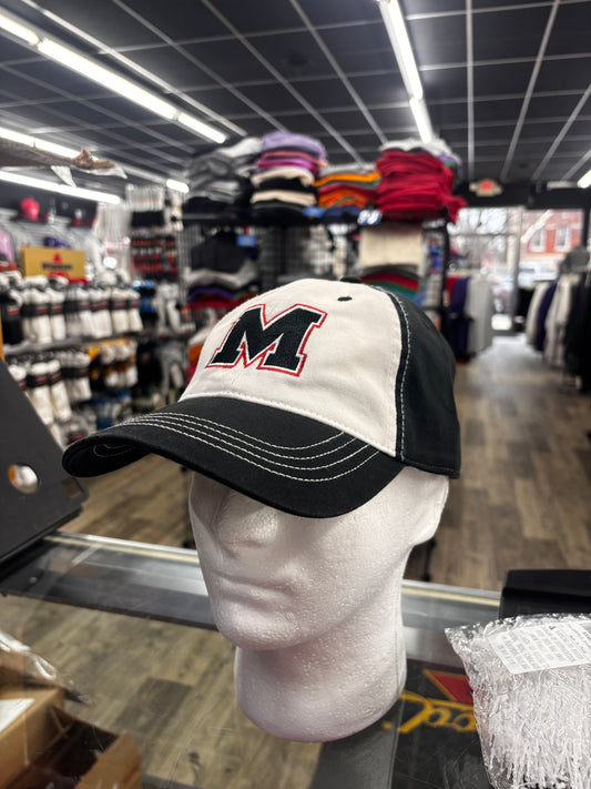 Marshall Owls White & Black Cap Embroidered M - Viking Athletic Goods
