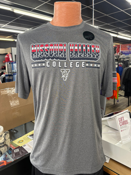 Missouri Valley College Stars & Stripes Tee in Support of the troops (OHT) - Viking Athletic Goods