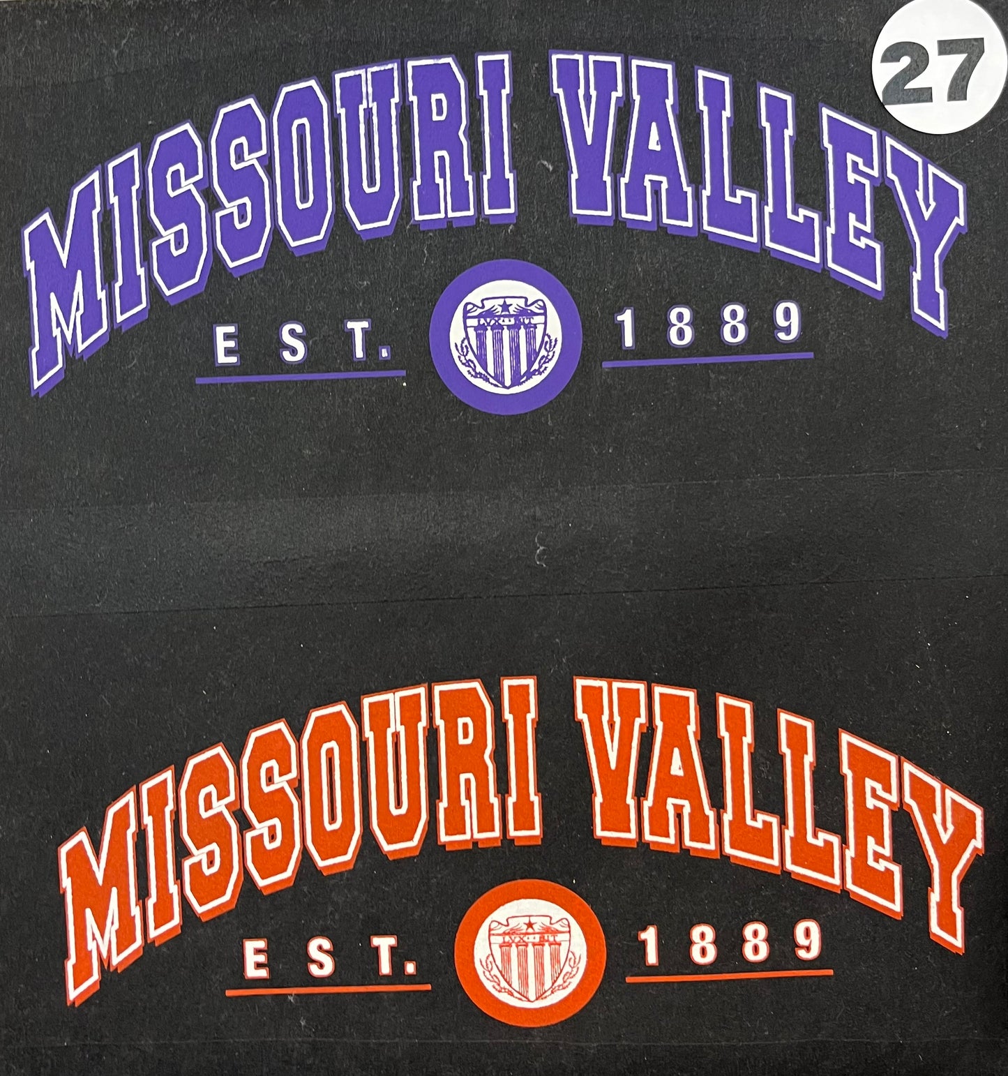 #27A Print Transfer (Purple) - Viking Athletic Goods