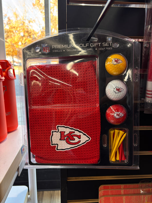 Kansas City Chiefs Premium Golf Gift Set
