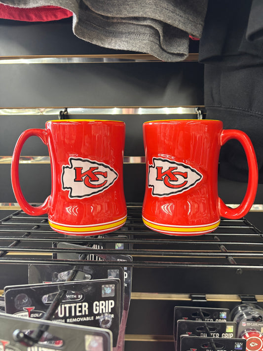 Kansas City Chiefs Sculpted Relief Mug