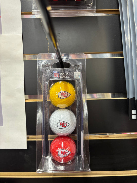 KC Golf balls (3)