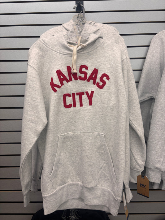 Kansas City Block Letter Hoodie - Viking Athletic Goods