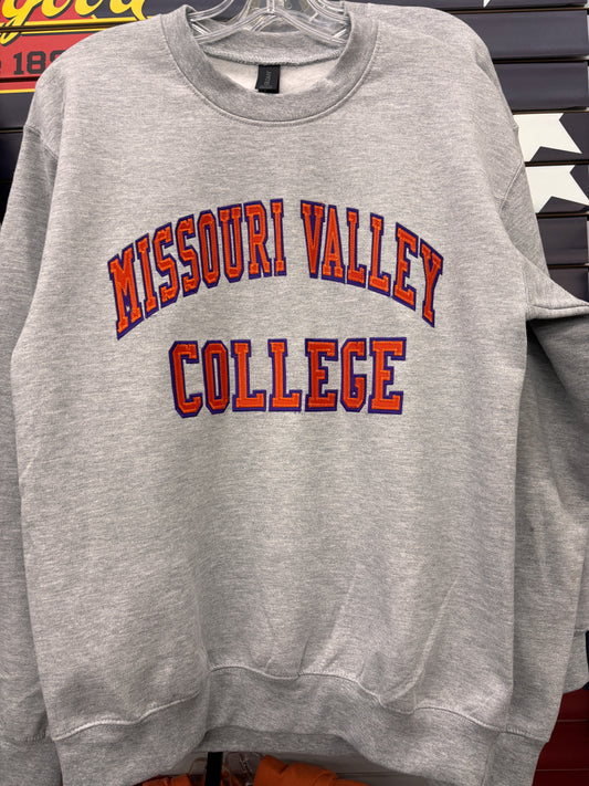 Missouri Valley College Twill Crewneck Sweatshirt