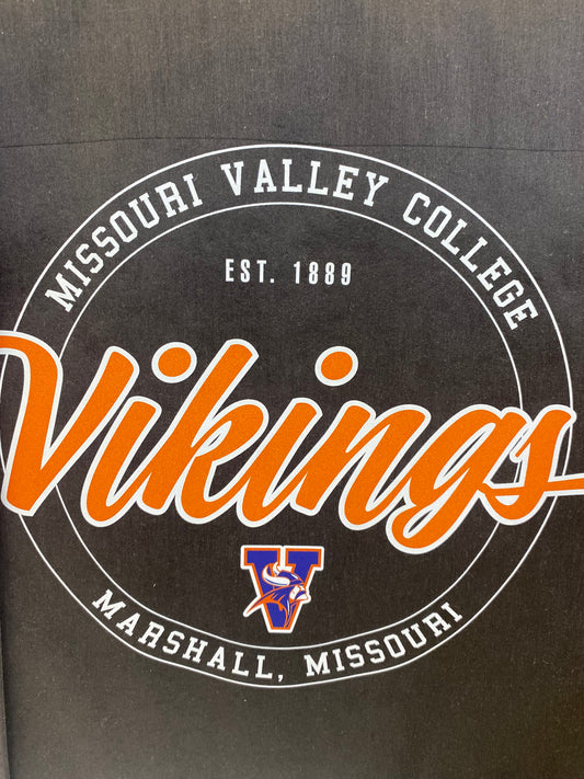 #70 Print Transfer Vikings circle logo
