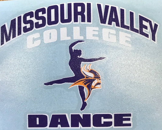 Missouri Valley Dance Decal - Viking Athletic Goods