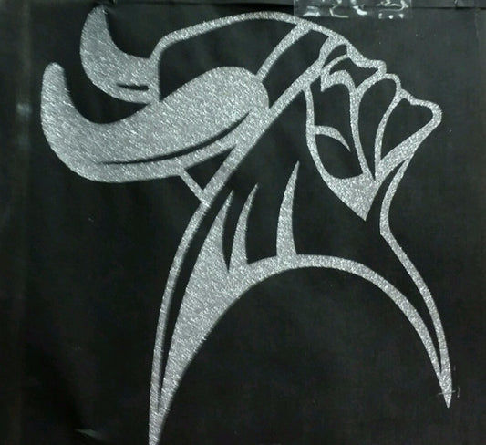 #22 Print Transfer Viking Head Glitter - Viking Athletic Goods