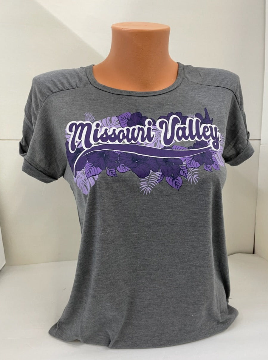 Ladies Missouri Valley Flower Tee