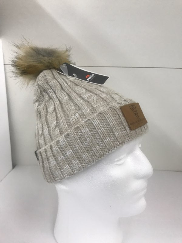 Missouri Valley Hat--Pukka Beanie with Leather Patch