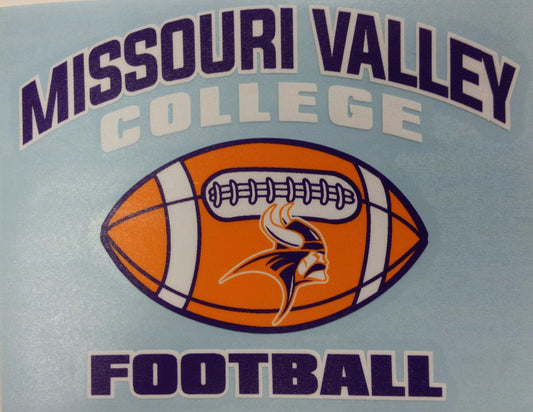 Missouri Valley Football Decal - Viking Athletic Goods