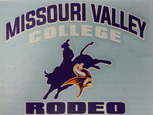 Missouri Valley Rodeo Decal - Viking Athletic Goods