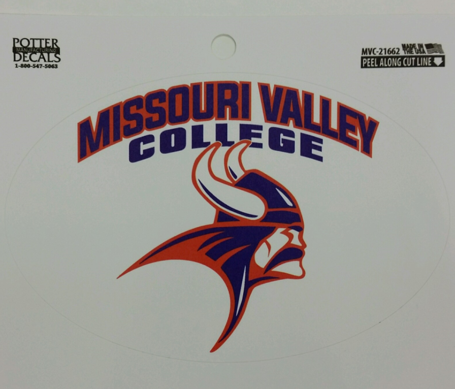 Missouri Valley Sticker - Viking Athletic Goods