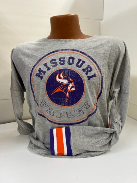Missouri Valley Womens Long Sleeve Shirt w/Cuffs - Viking Athletic Goods