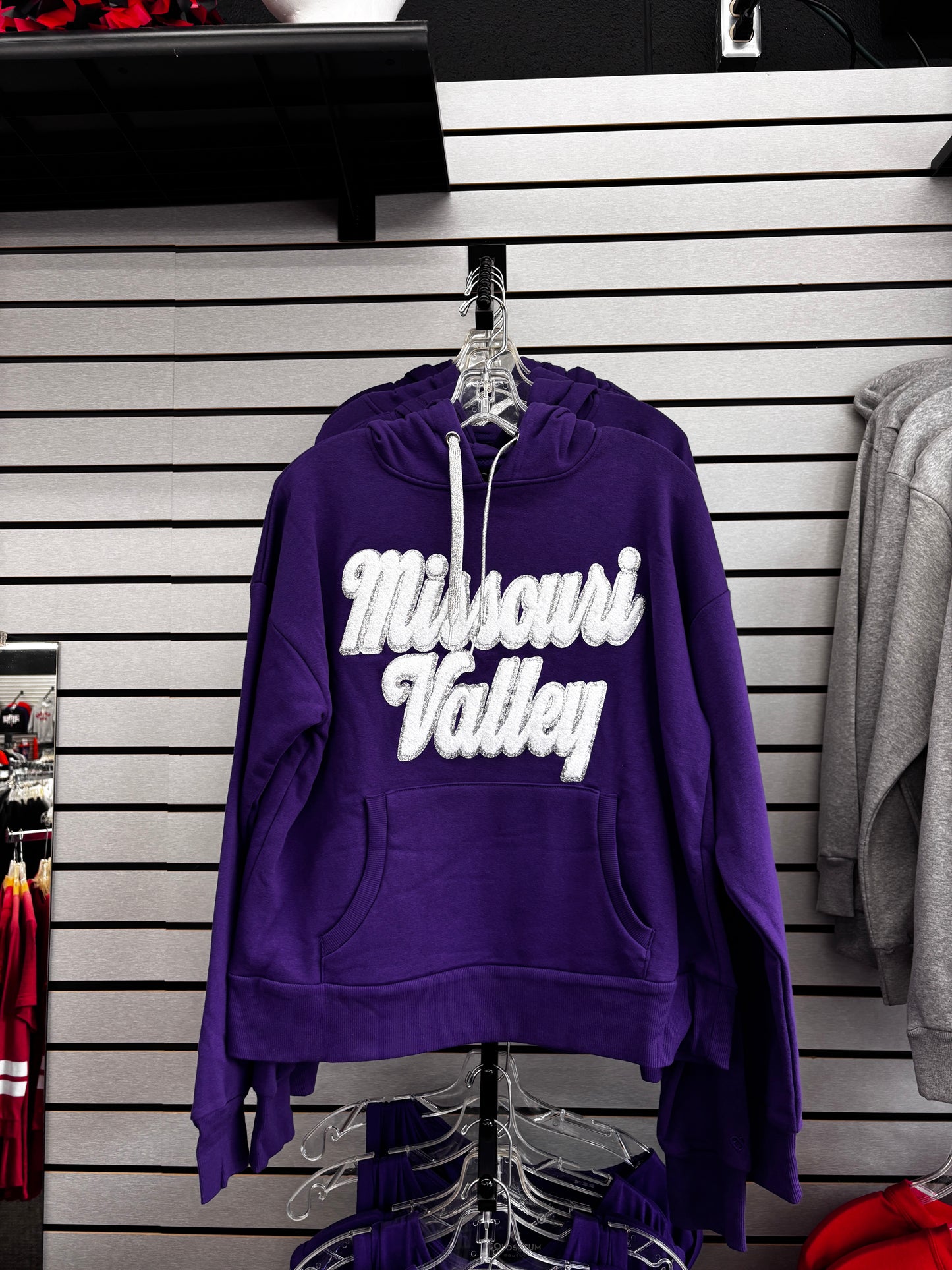 Colosseum Missouri Valley Spark Glitter Sweatshirt