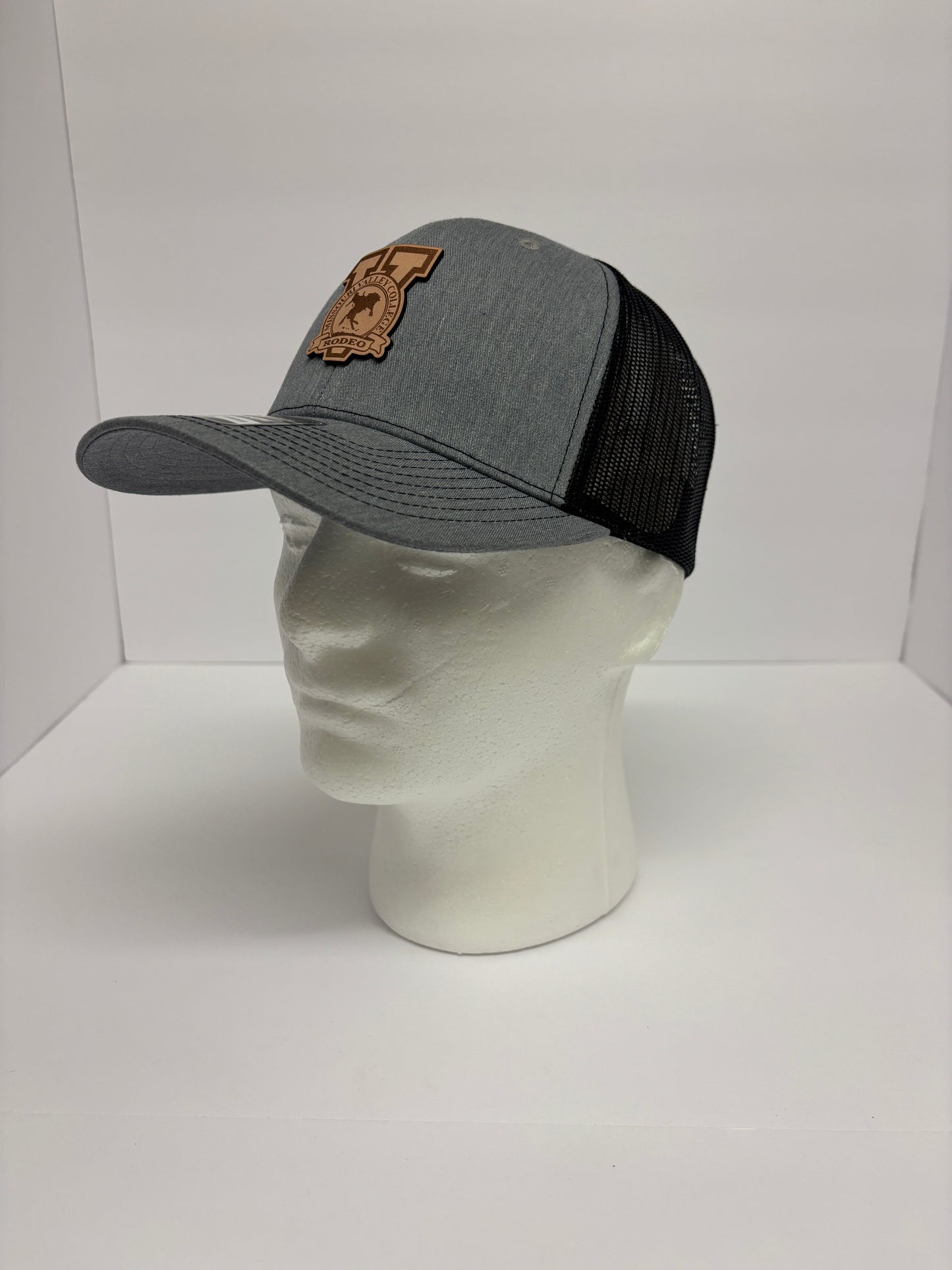 Missouri Valley Rodeo Leather Patch hat Richardson 112 - Viking Athletic Goods