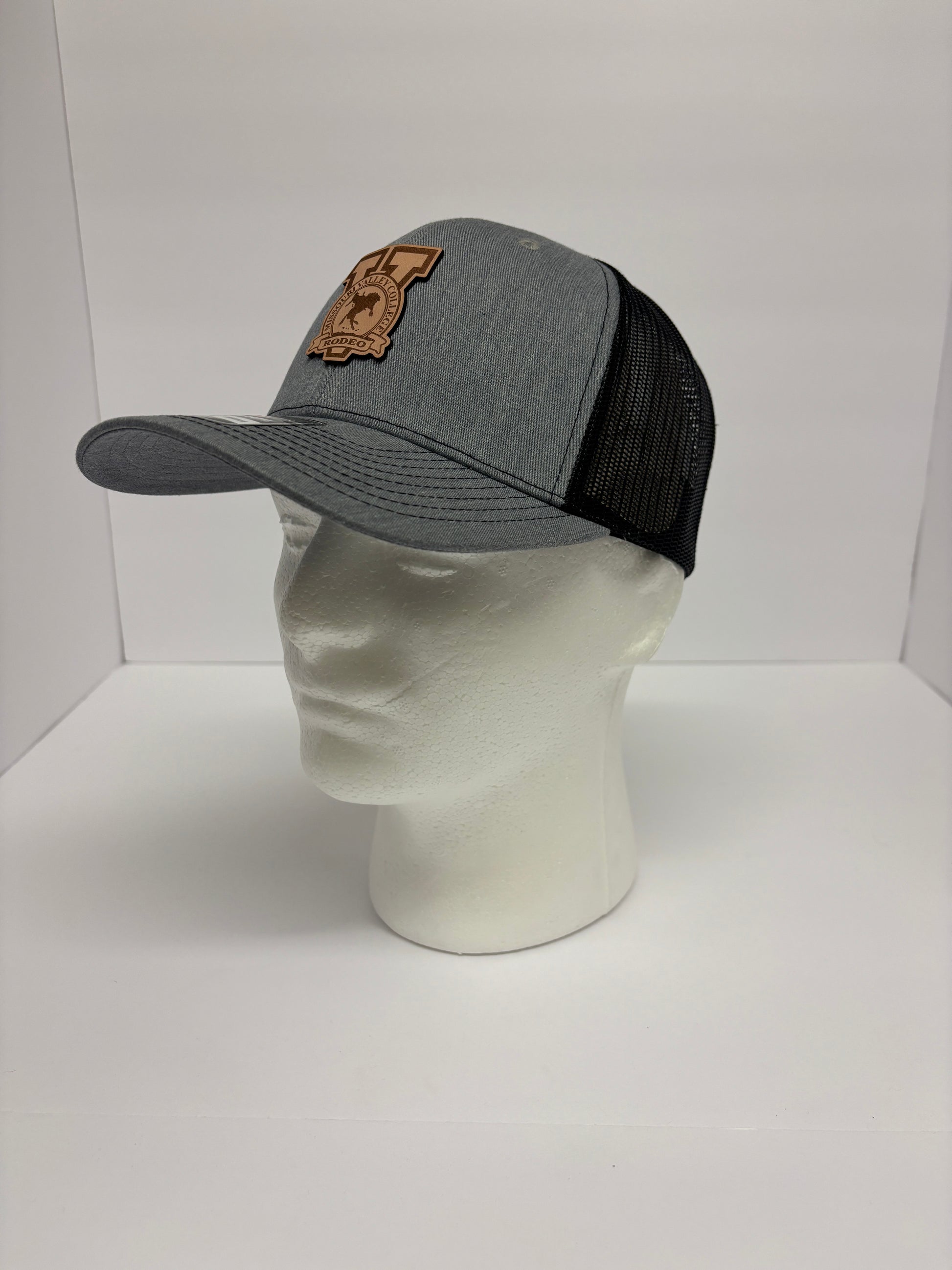 Missouri Valley Rodeo Leather Patch hat Richardson 112 - Viking Athletic Goods