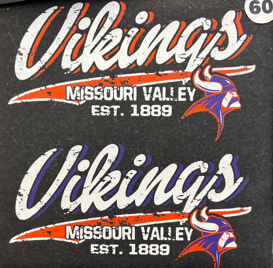 #60 Print Transfer Vikings EST. 1889 (Purple)