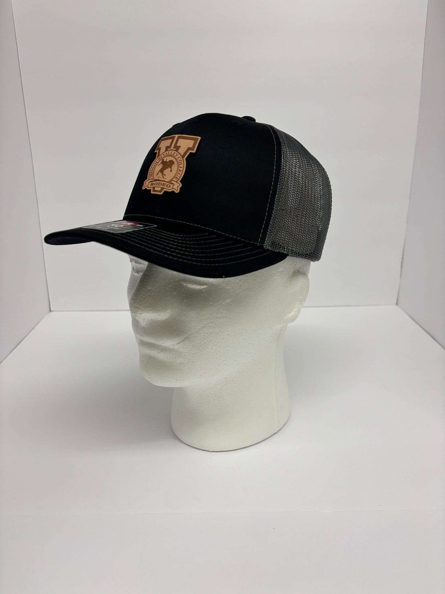 Missouri Valley Rodeo Leather Patch hat Richardson 112 - Viking Athletic Goods