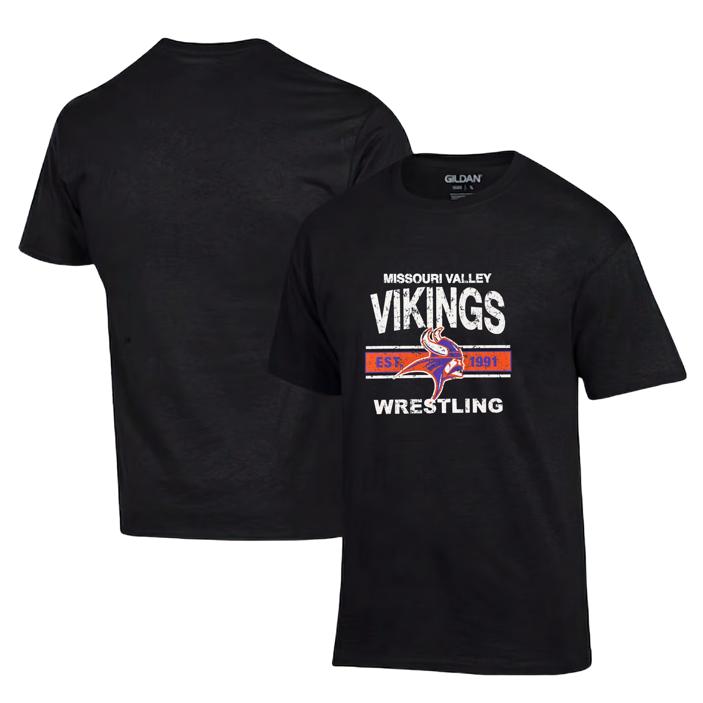 Missouri Valley Vikings Wrestling T-Shirt Hoodie Crew (#64)