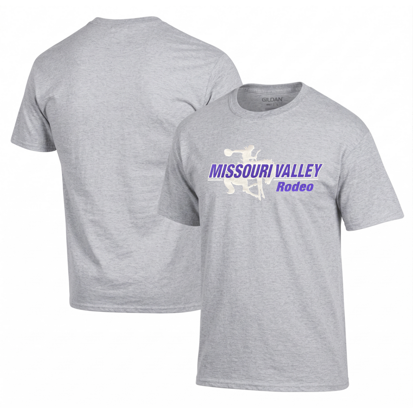 Missouri Valley Rodeo Purple T-Shirt Hoodie Crew