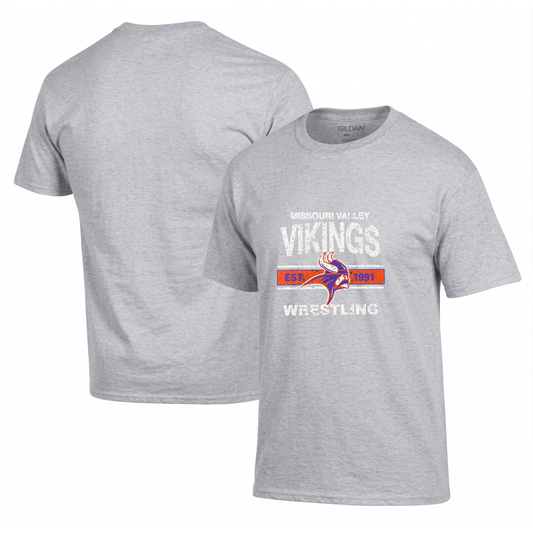 Missouri Valley Vikings Wrestling T-Shirt Hoodie Crew (#64)