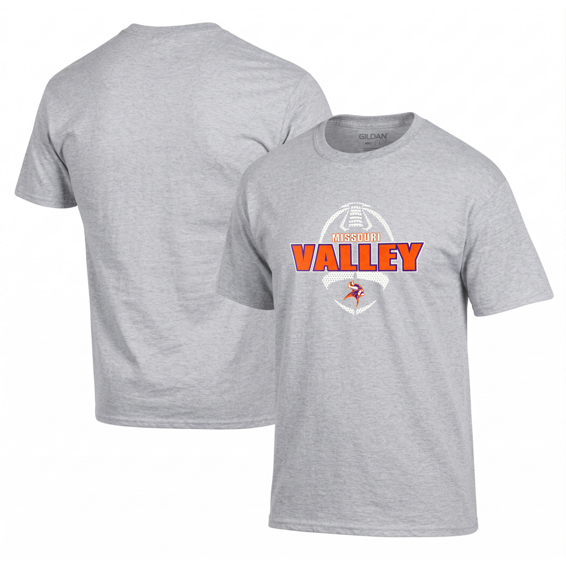 Missouri Valley Football T-Shirt Hoodie Crew - Viking Athletic Goods