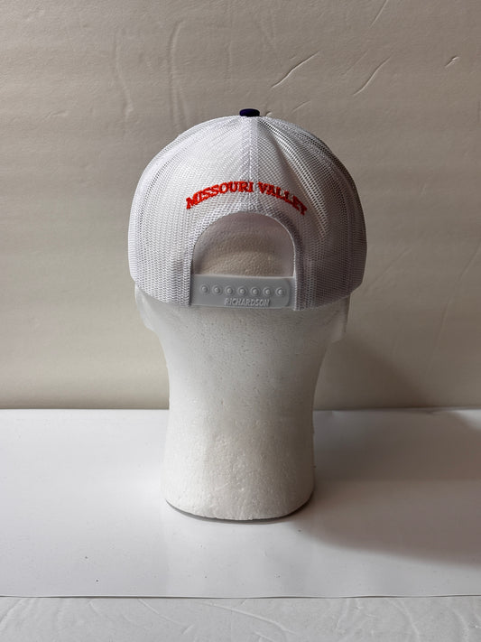 Missouri Valley College Purple Embroidered Logo Hat Richardson 112 - Viking Athletic Goods
