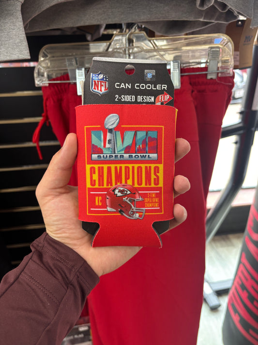 Chiefs Super Bowl Champions Can Cooler 2-Side