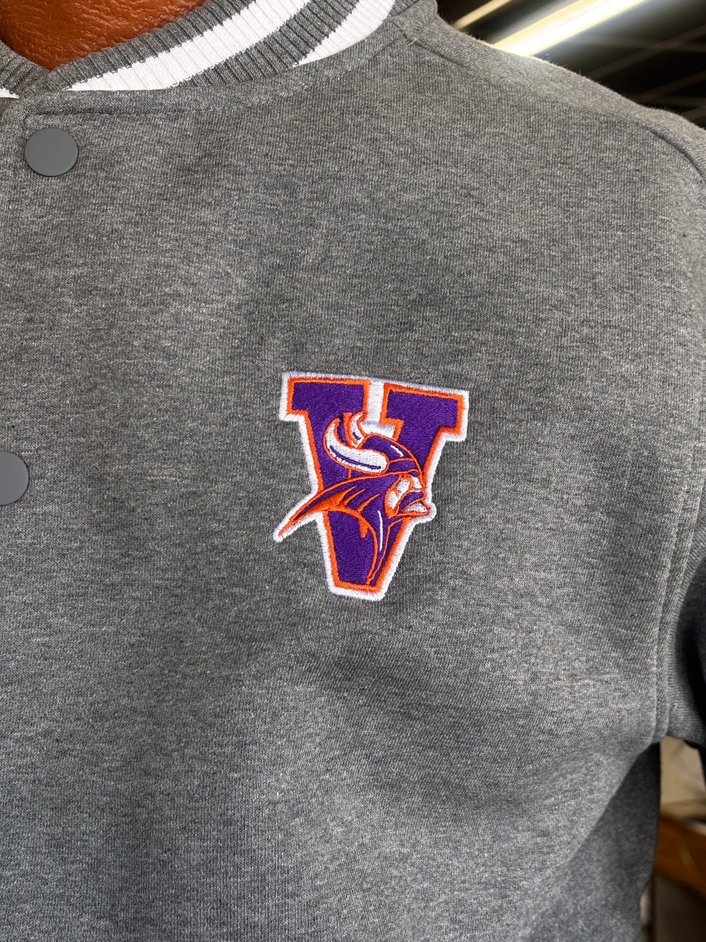 New Era Bomber Jacket MVC Embroidered - Viking Athletic Goods