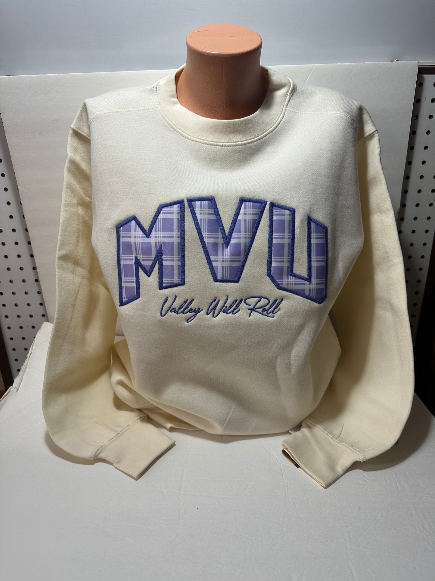 MV Sport MVU Valley Will Roll Vanilla Crewneck