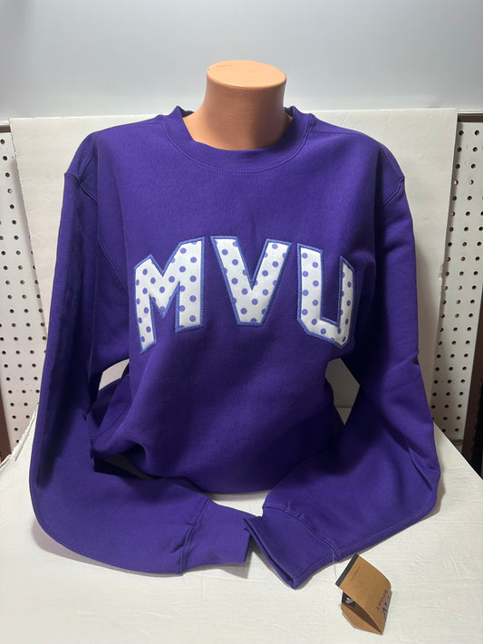 MV Sport MVU Purple Crewneck