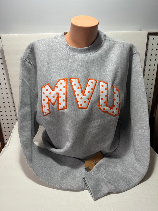 MV Sport Gray MVU Crewneck