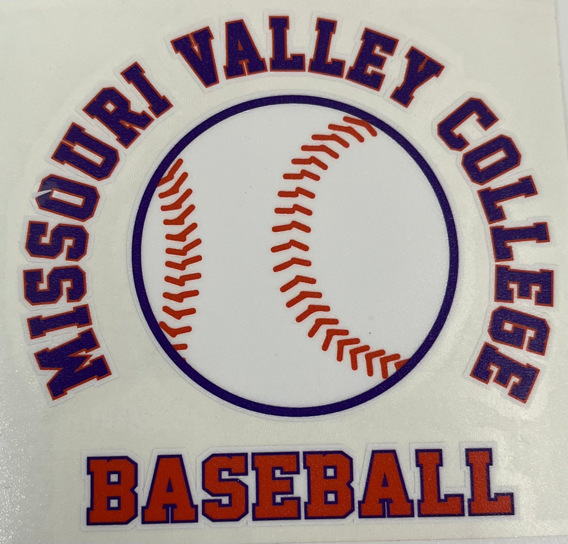 Missouri Valley Baseball Decal Viking Athletic Goods