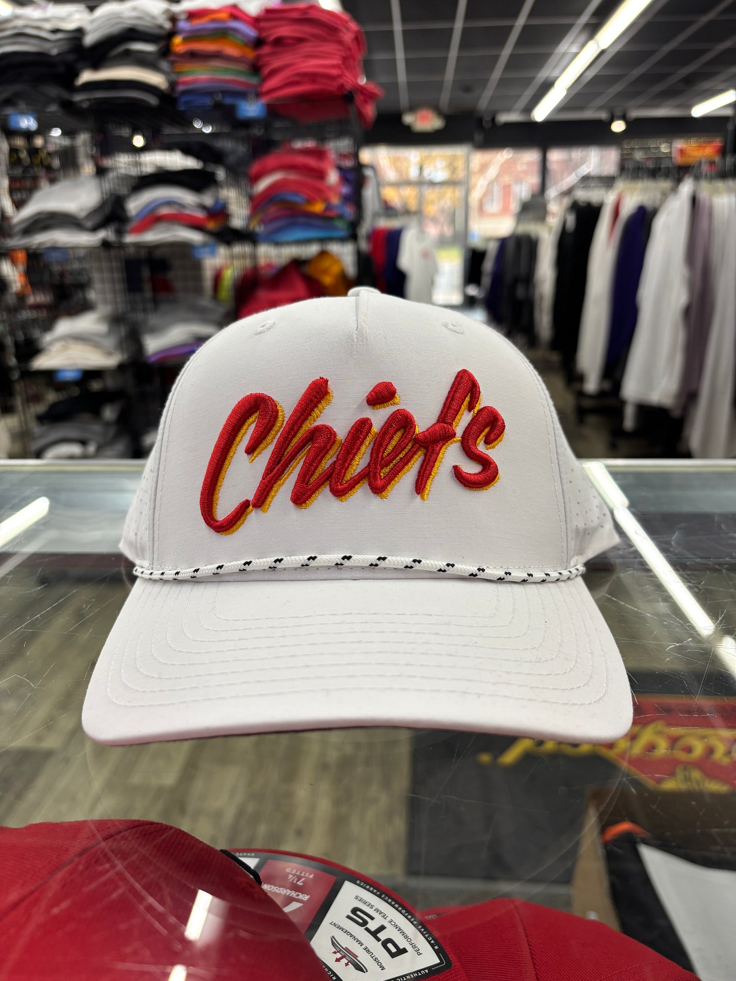 Richardson 258 Chiefs White Rope Hat