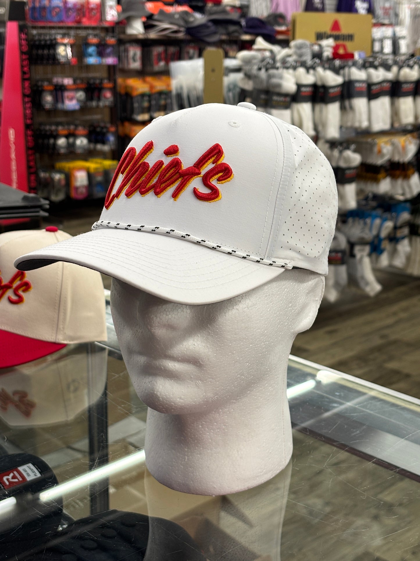 Richardson 258 Chiefs White Rope Hat