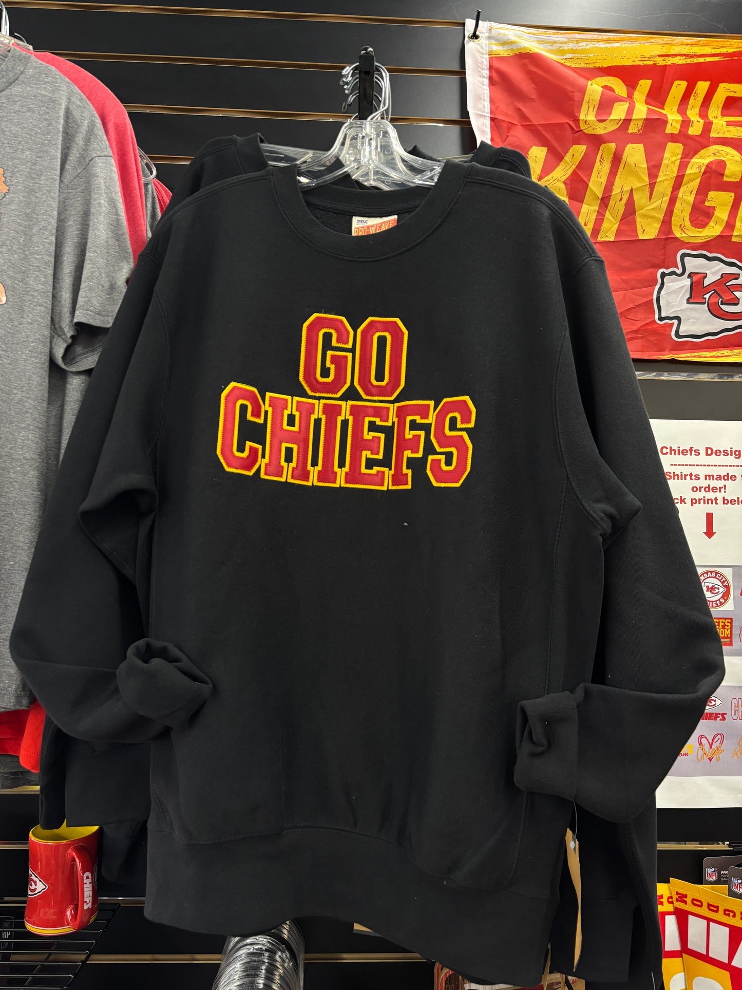 MV Sport Pro-Weave “GO CHIEFS” Sweatshirt
