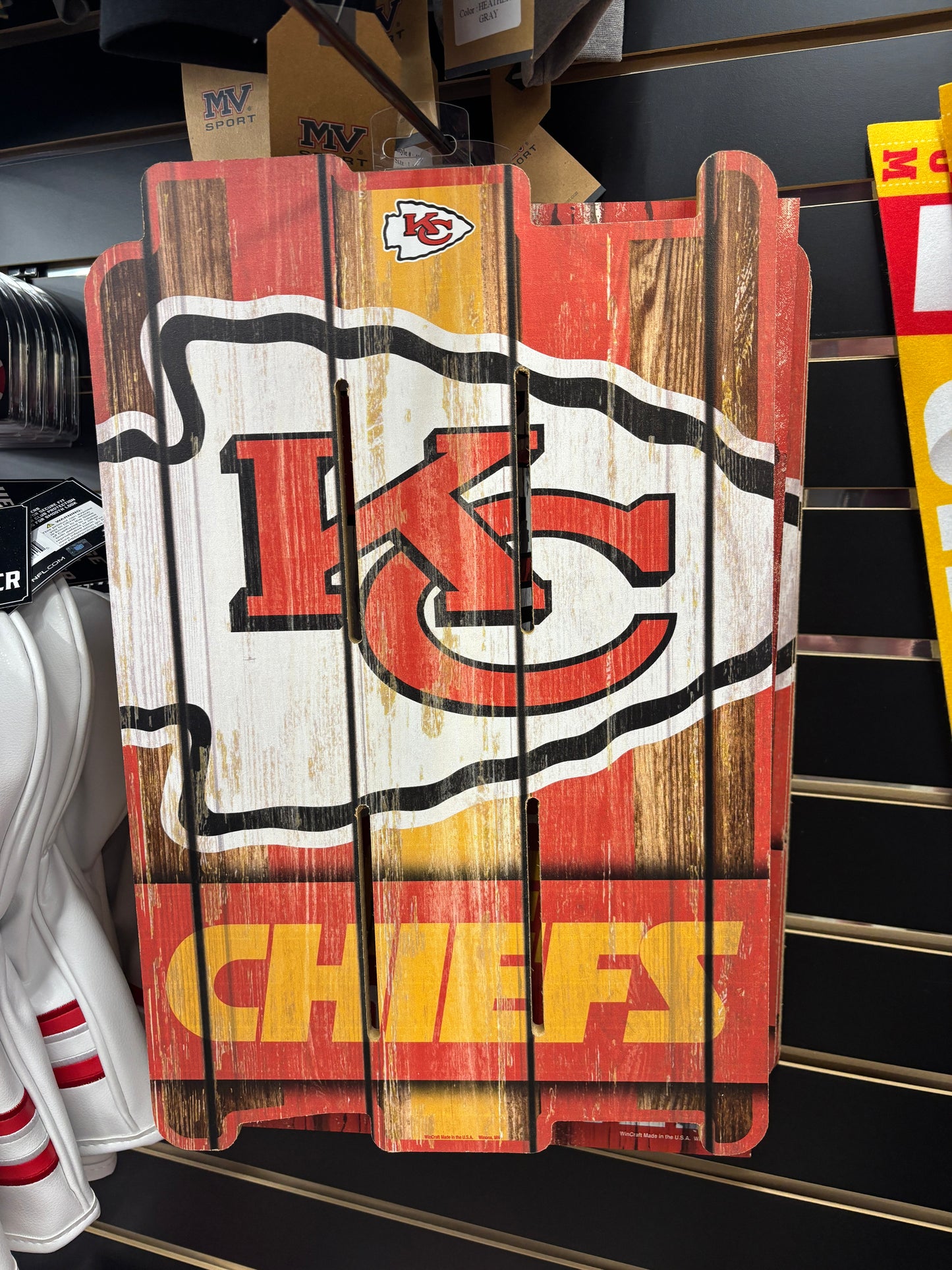 Wooden Board - Chiefs