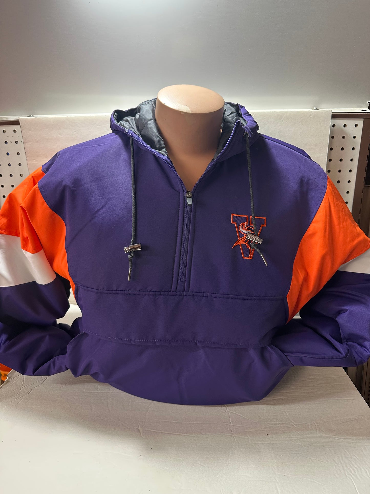 Colosseum Missouri Valley Half-zip Puffer Jacket