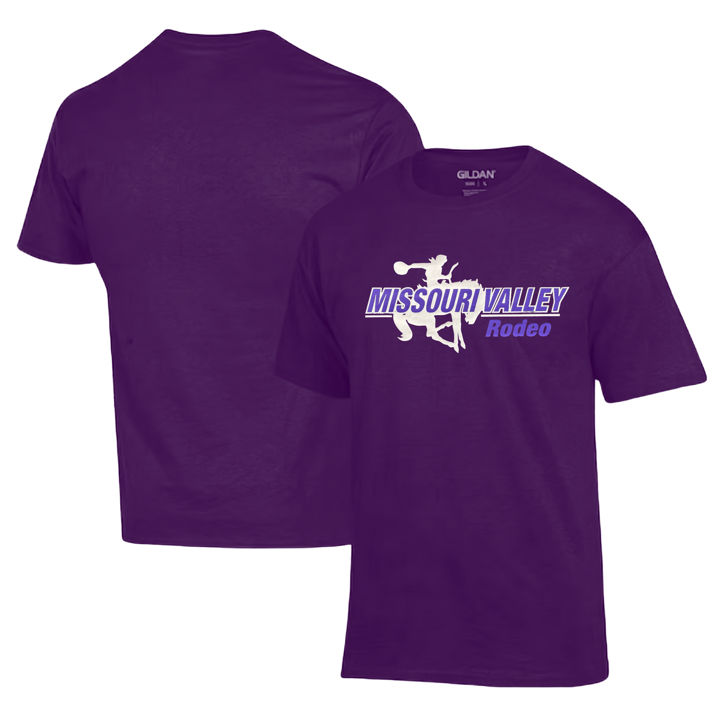 Missouri Valley Rodeo Purple T-Shirt Hoodie Crew