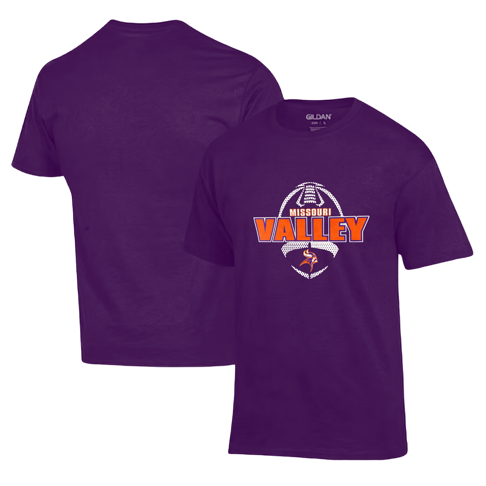 Missouri Valley Football T-Shirt Hoodie Crew - Viking Athletic Goods