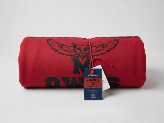 Marshall Owls Blanket - Viking Athletic Goods