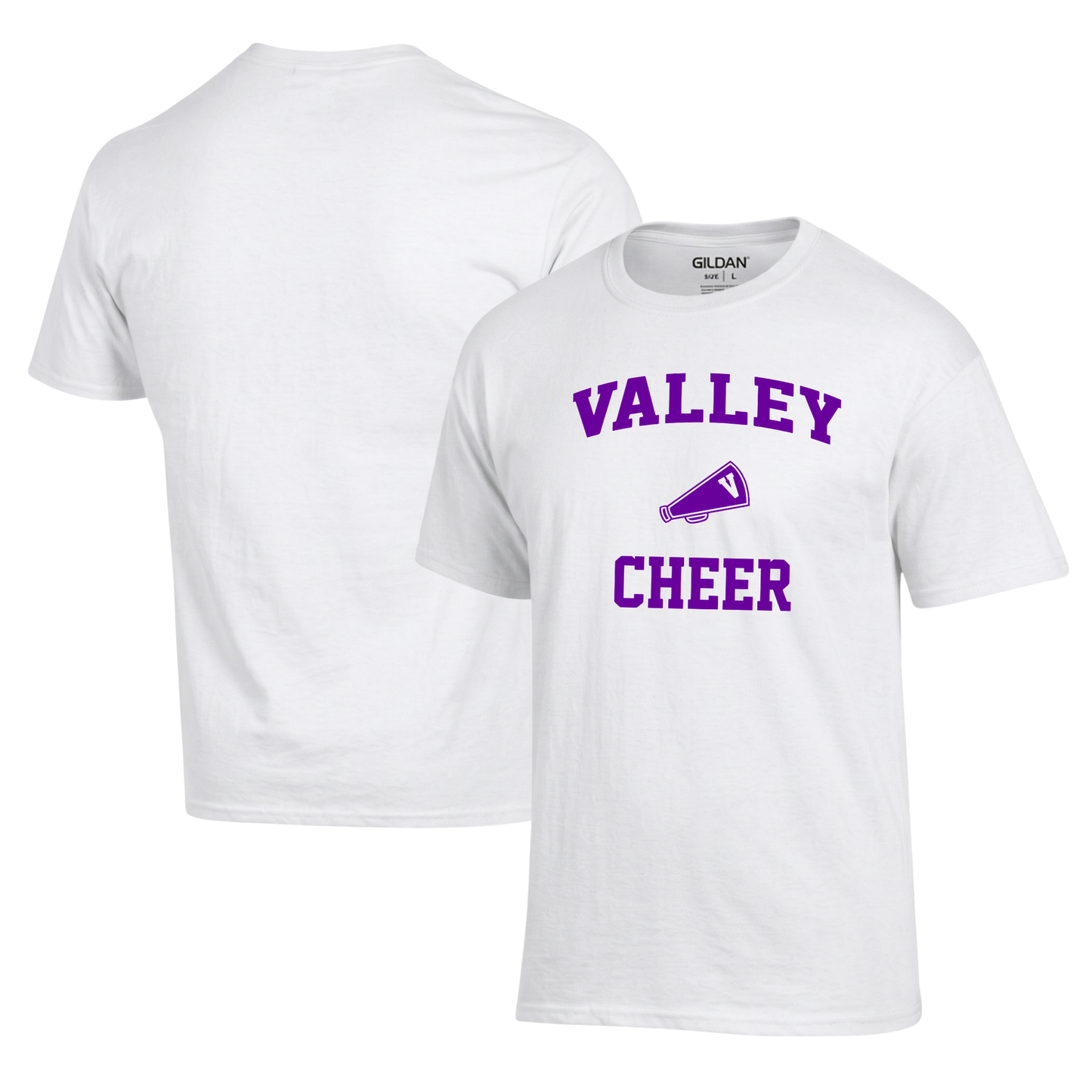 Missouri Valley Cheer Tee (megaphone)