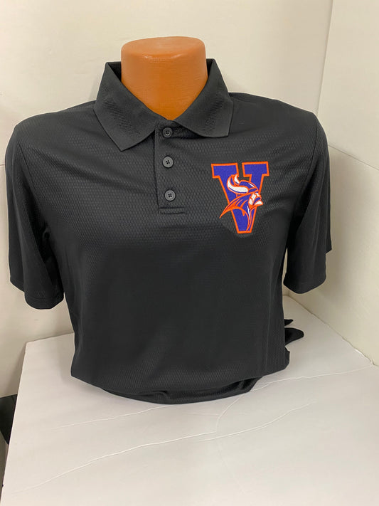 Women's V with Viking head Polo's