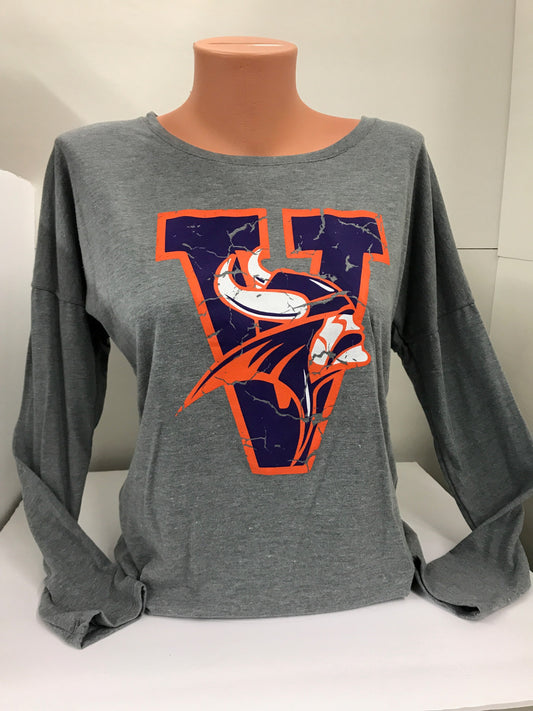 Ladies long sleeve tee