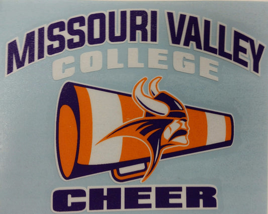 Missouri Valley Cheer Decal