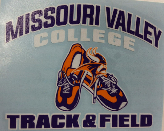 Missouri Valley Track & Field Decal