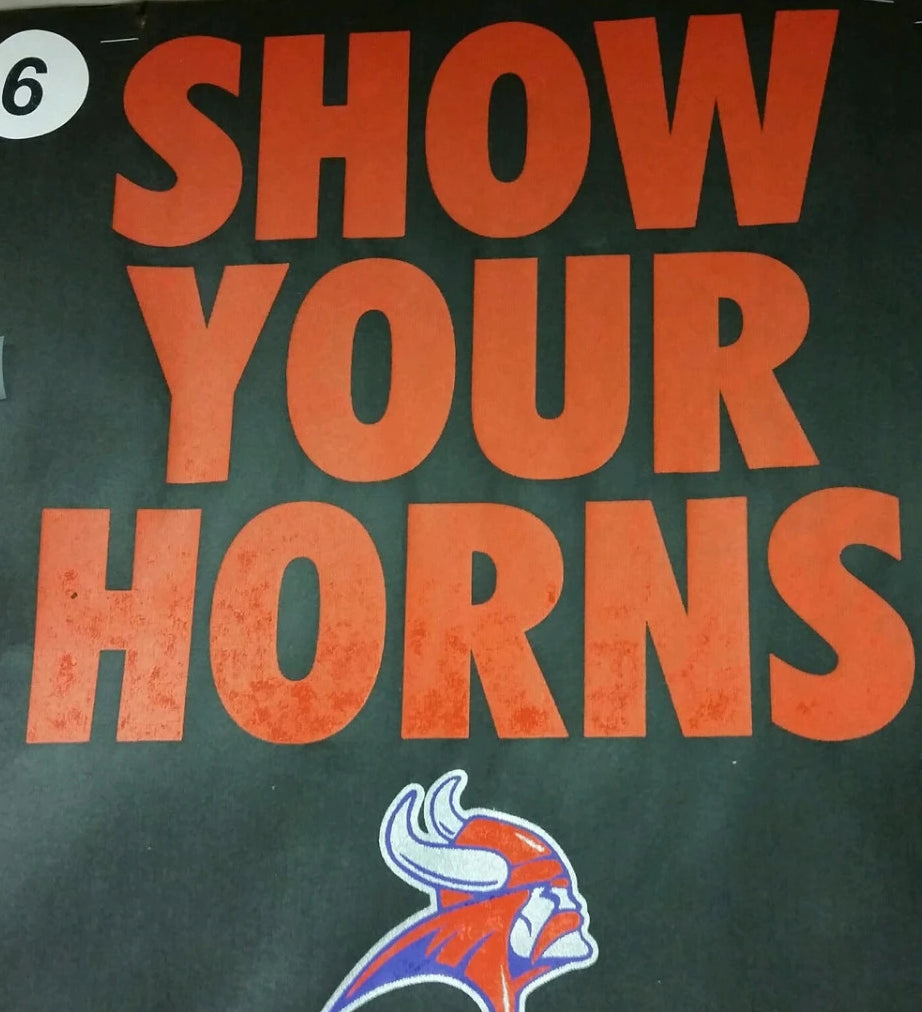 #56 Print Transfer Show your horns